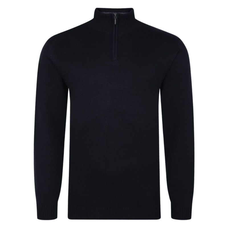 Peter Gribby Bondi 1/4 Zip Jumper Navy Medium