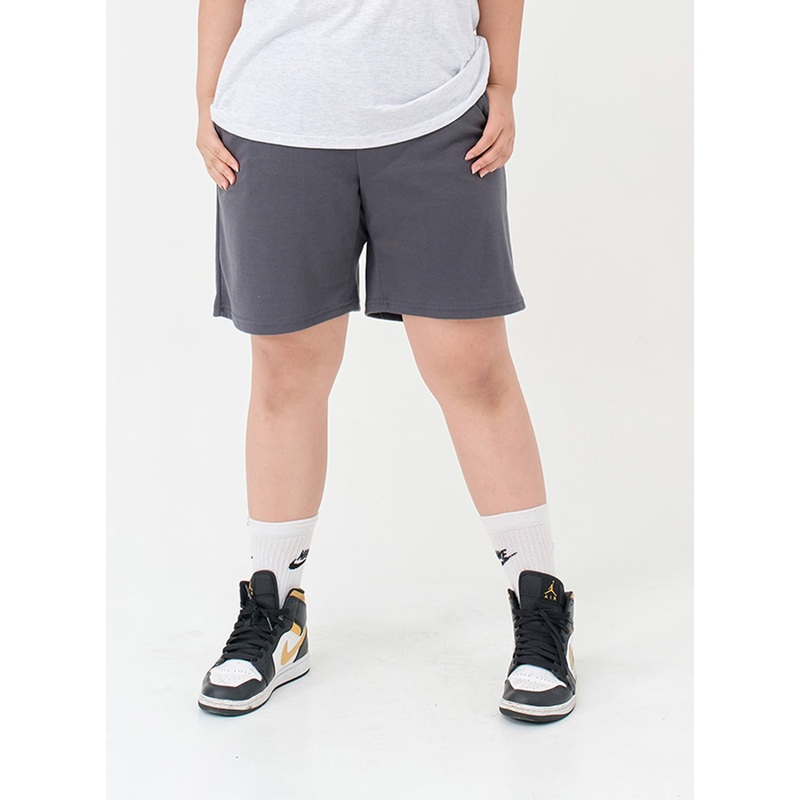 Plus Basic Bending Half Pants IG09 Dark blue S