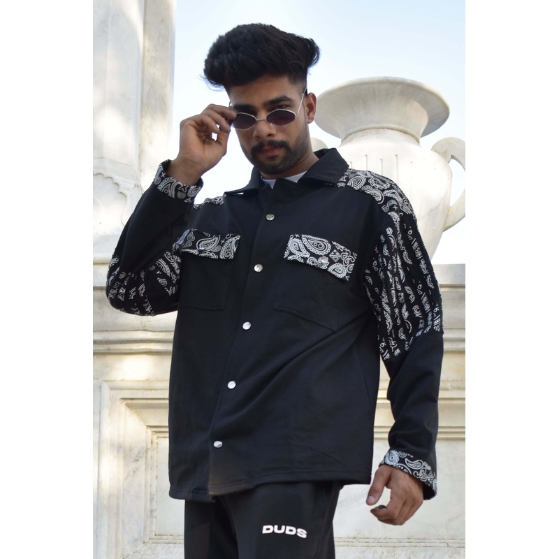 SANGANERI THE GREAT SHIRT BLACK XS