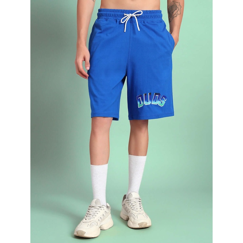 BUNNY BUGS SUMMER SHORTS BLUE MEN XS