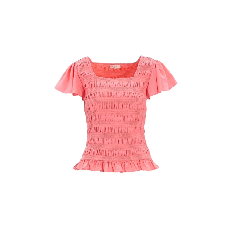 Janessa Top in Pink XX Small