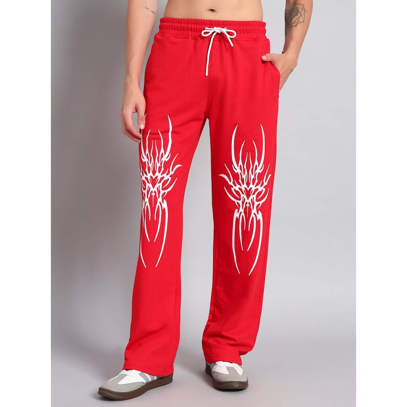 REDX BRANCHING COTTON JOGGER RED MEN XS