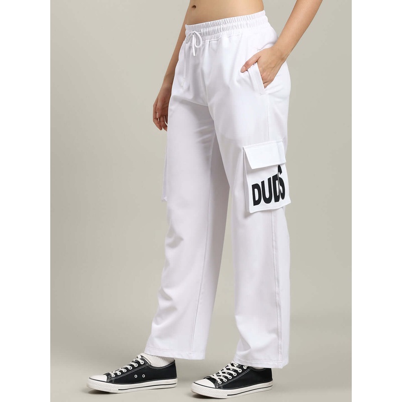 WOMEN’S CARMINE RELAXED FIT JOGGER WHITE XS