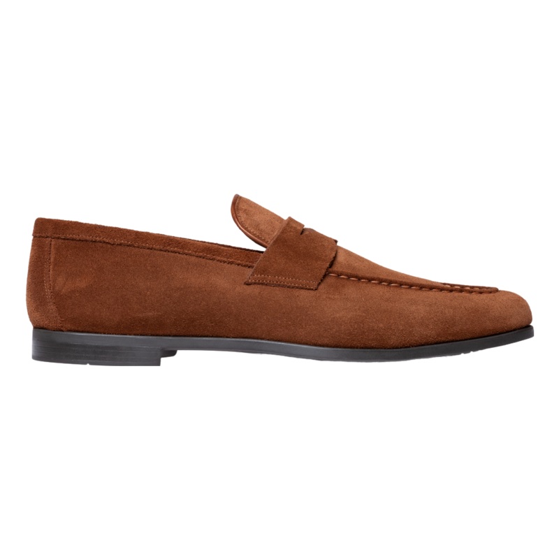 Barker Capri Loafer Old Snuff Suede 8