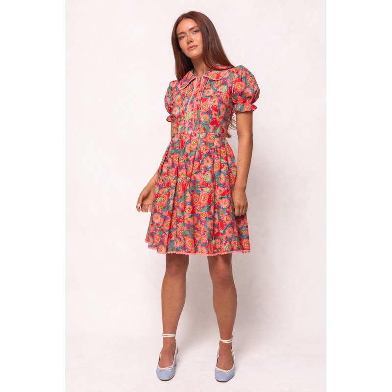 Sophia Short Dress in Poppy 00