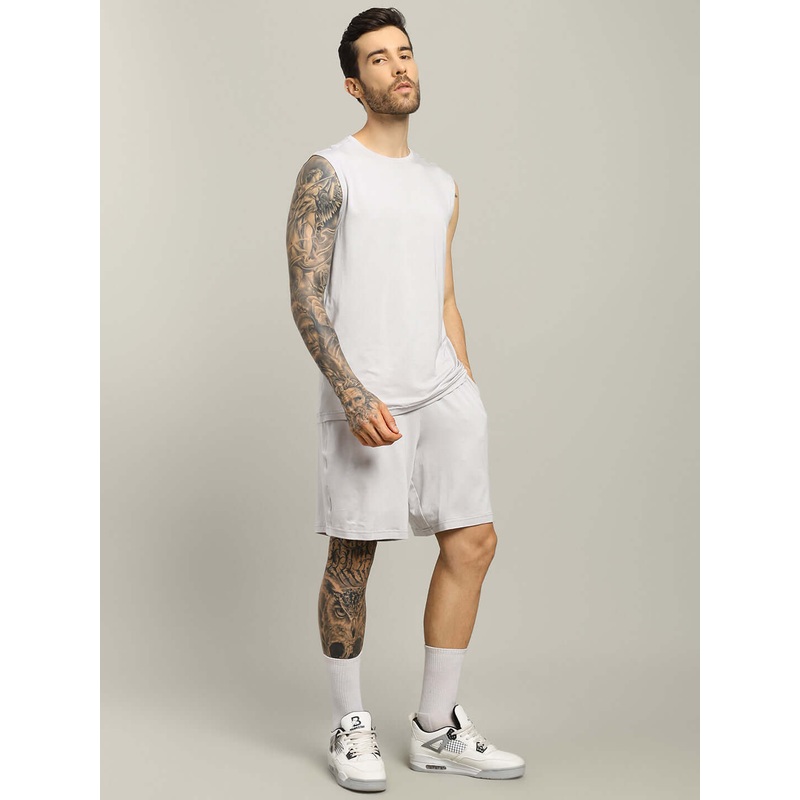 STRENGTH FREAK CO-ORD SET LIGHT GREY XS