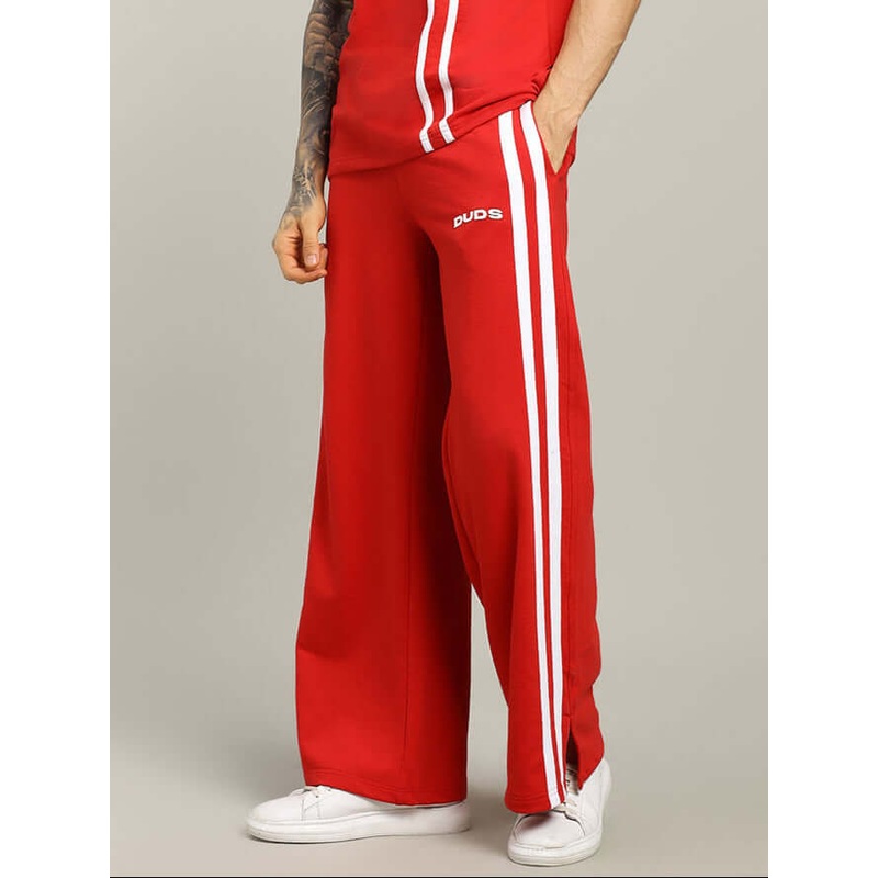 UNITED STRIPE JOGGERS MEN – RED XS