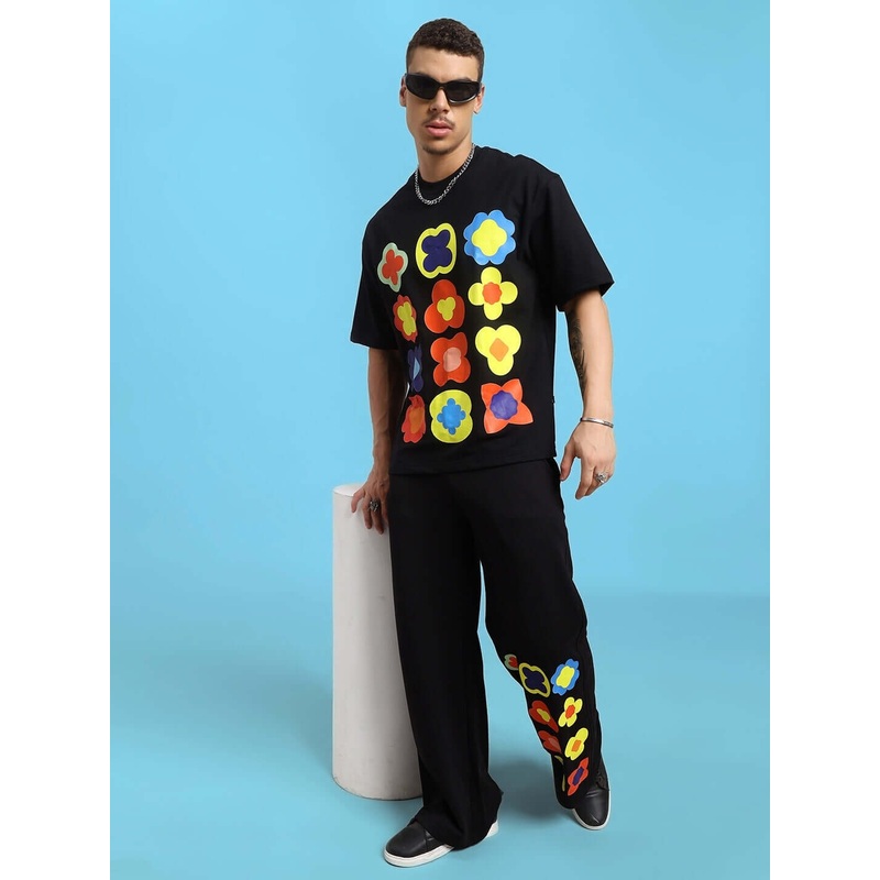 HOLLISTER CO-ORD SET BLACK MEN XS