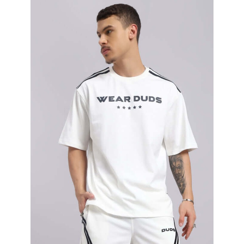 STAR JUMPER OVER-SIZED T-SHIRT OFF WHITE XS