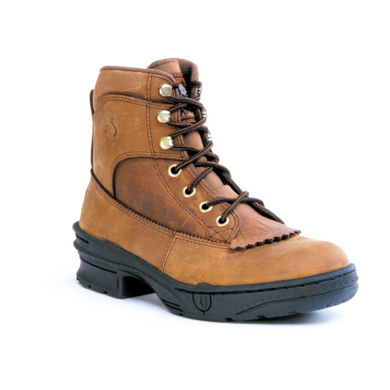 Womens Kiltie Crossrider Rocky Brown With Steel Shank 5 R