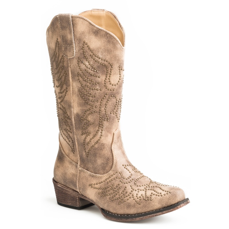 Womens Vintage Beige Vamp And Upper 5 R