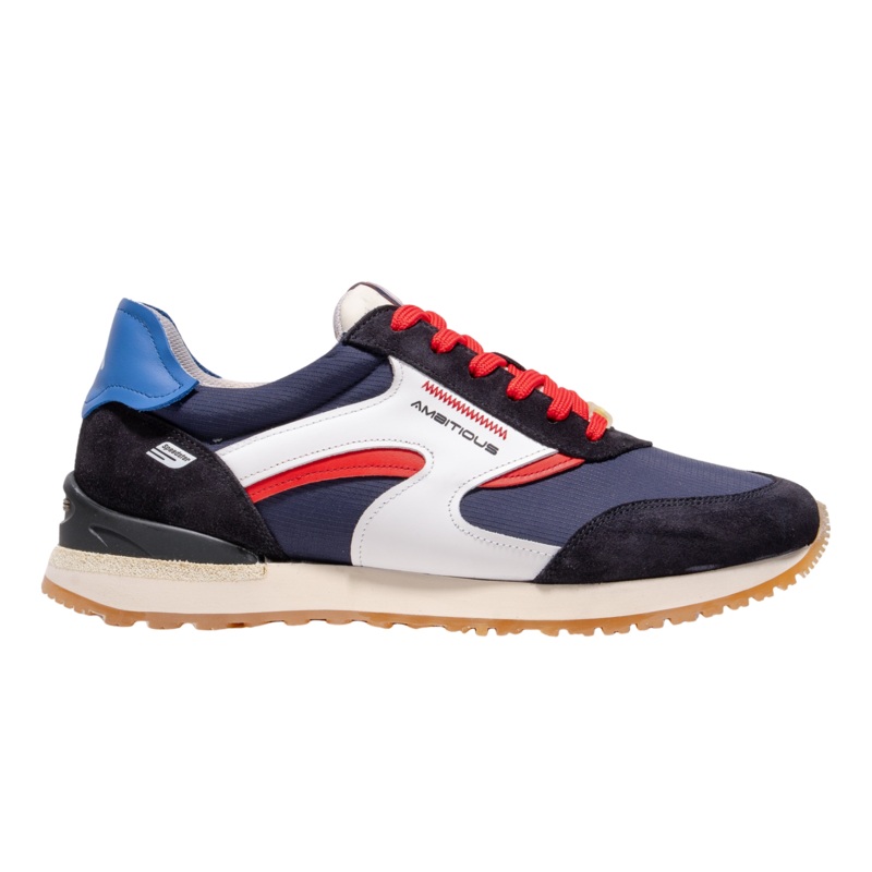 Ambitious Speedster Trainer Navy/Red 41