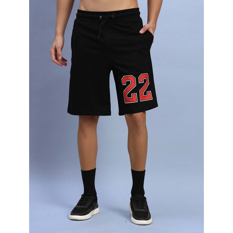 AMIGA REGULAR FIT SHORTS BLACK XS