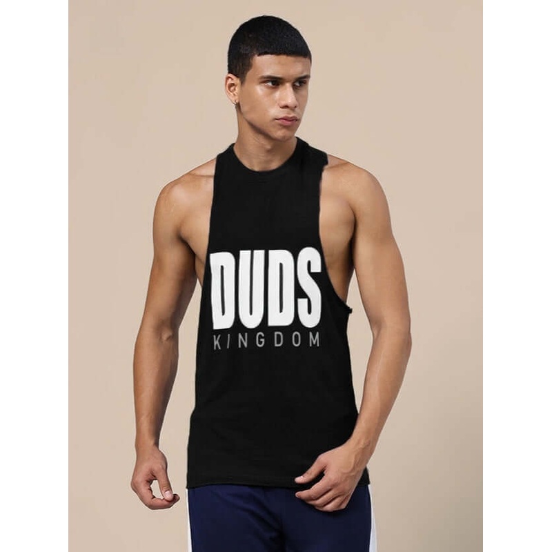 DUDS KINGDOM GYM T-SHIRT BLACK XS