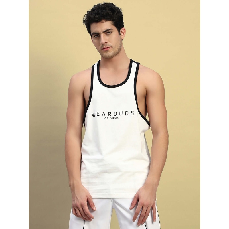 NEO GYM T-SHIRT SLEEVELESS OFF WHITE XS