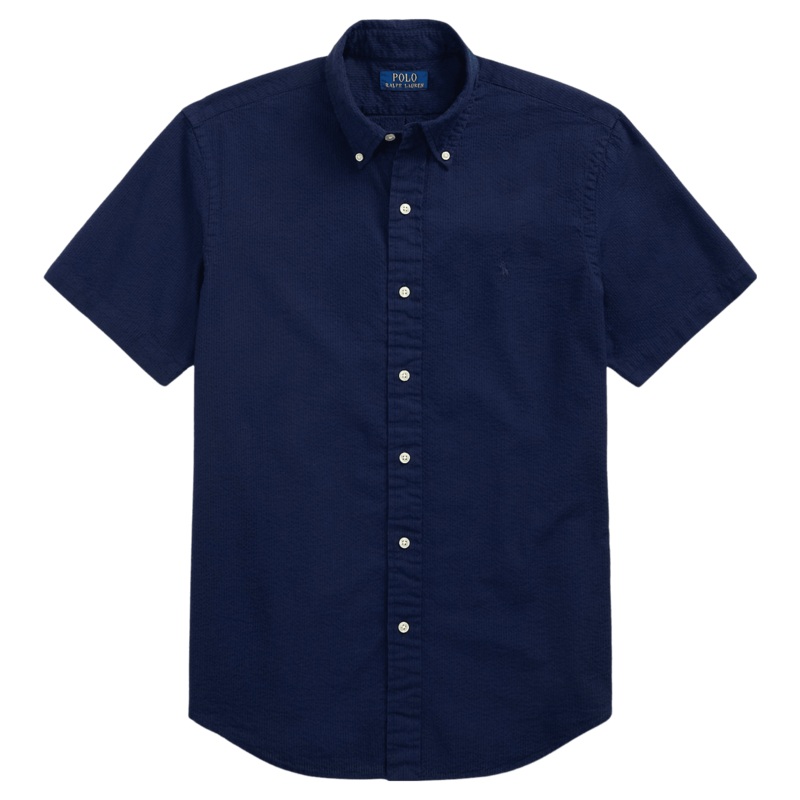 Polo Ralph Lauren Short Sleeve Sport Shirt Astoria Navy Small