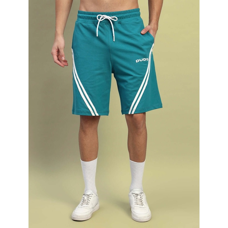 STAR JUMPER REGULAR FIT SHORTS TEAL XS