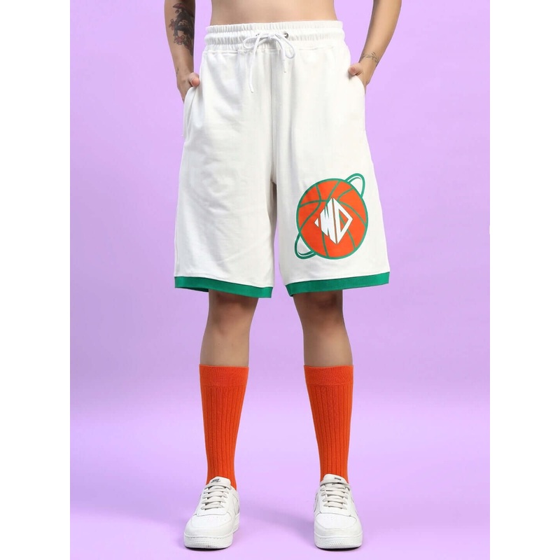 WOMEN’S DRIBBLE SUMMER SHORTS OFF-WHITE XS