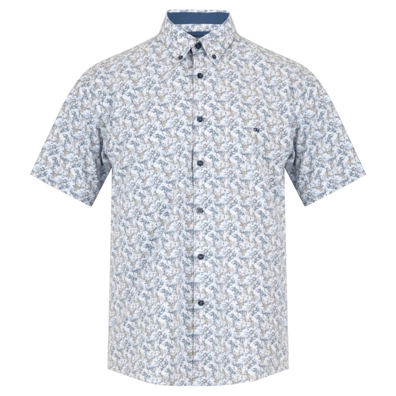 DG’s Drifter Ivano Short Sleeve Shirt Dark Blue Medium