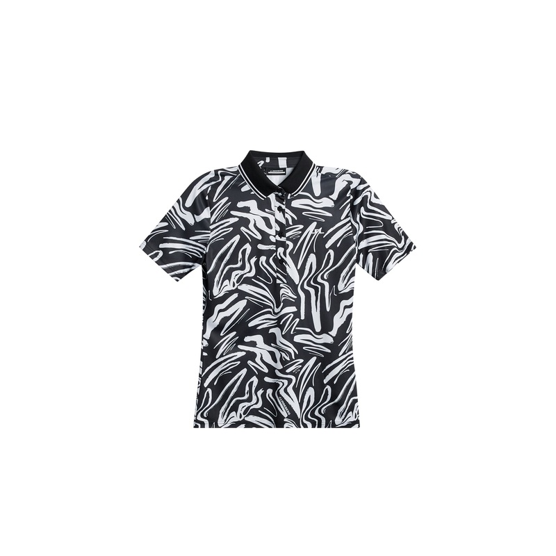 Georgia Print Polo / Scribble JL white Scribble JL white L