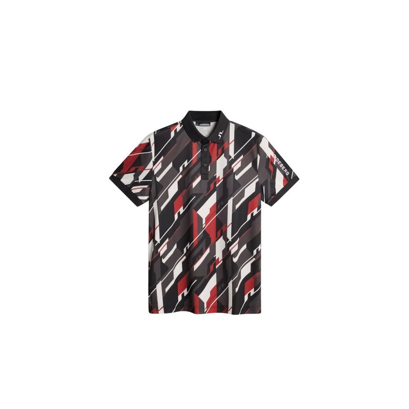 Tour Tech Print Polo / GEO 1 – JL BLACK GEO 1 – JL BLACK L