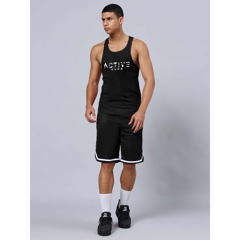 ACTIVE CROSS FIT GYM CO-ORD SET BLACK XS