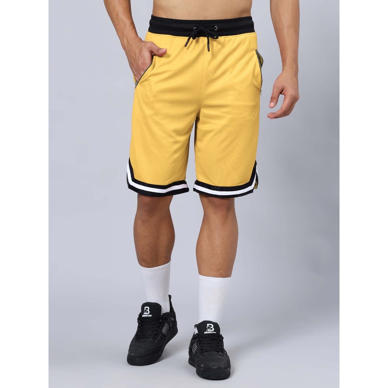 CHRONIC REGULAR FIT SHORTS YELLOW XS