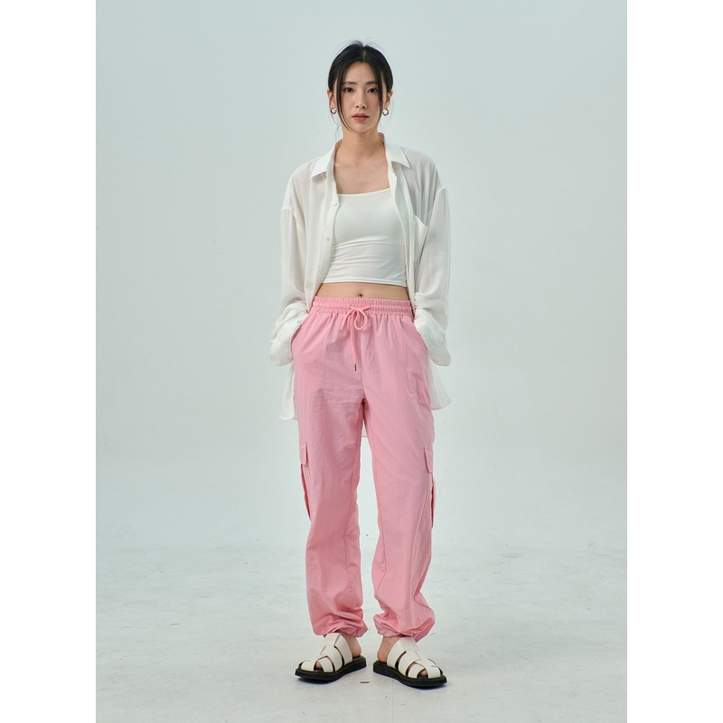 Pocket Track Pants OY310 Light beige S/M