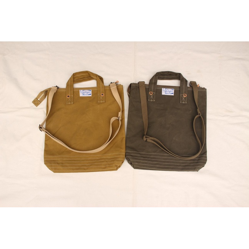 COLIMBO / TROOPER’S CANVAS TOTE (ZA-0503) KHAKI