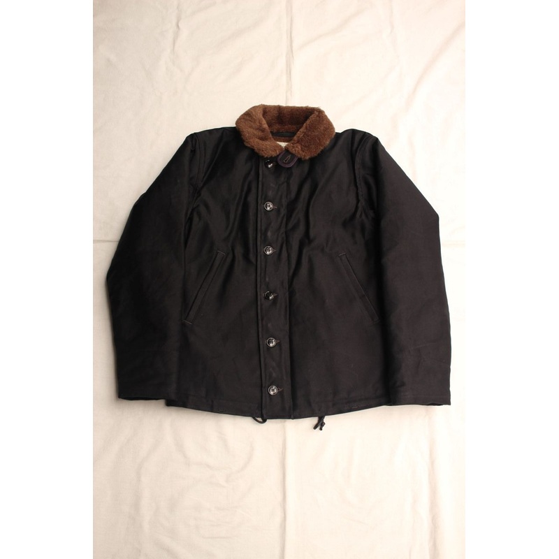 FREEWHEELERS / NAVY DEPARTMENT JACKET,DECK,ZIP TYPE N-1 (#2531001,DARK NAVY) 38