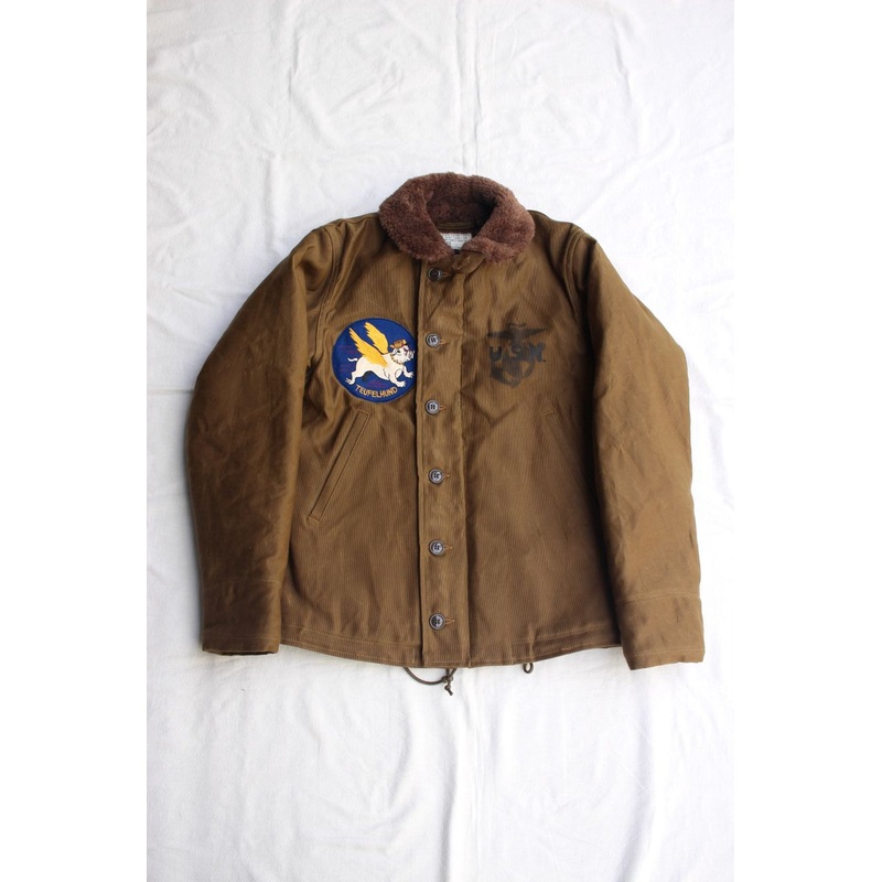 FREEWHEELERS / “TEUFELHUND” TYPE N-1 (#2531002,DARK KHAKI BEIGE) 36