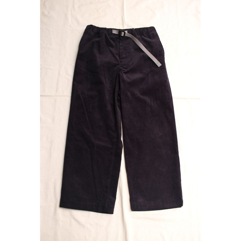 Soglia / Cotton Dyed Corduroy Pants (Navy) S