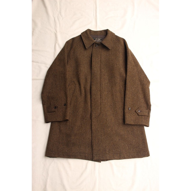 WORKERS / Bal Collar Coat (Ichinomiya Tweed) 36