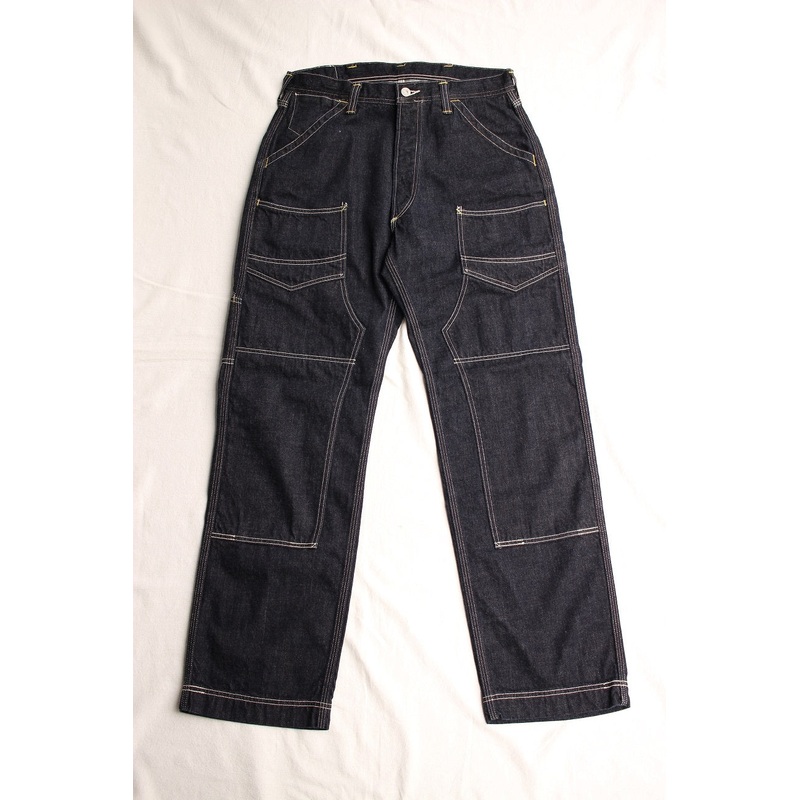 FREEWHEELERS / “DERRICKMAN” OVERALLS (#2512004,13.5oz INDIGO DENIM) 30