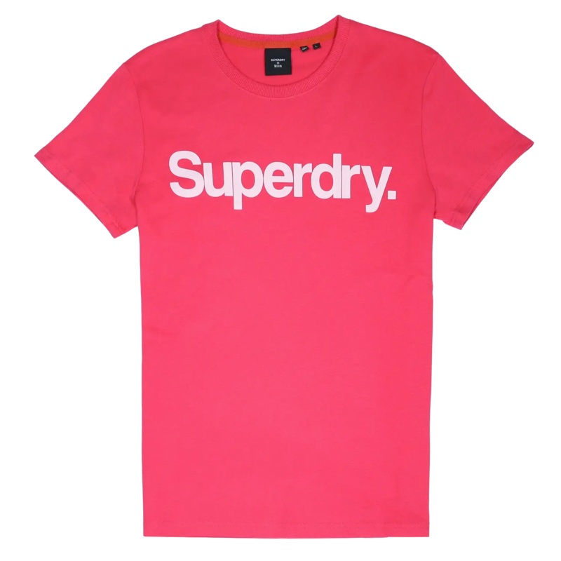 Superdry CL T-Shirt Active Pink Medium