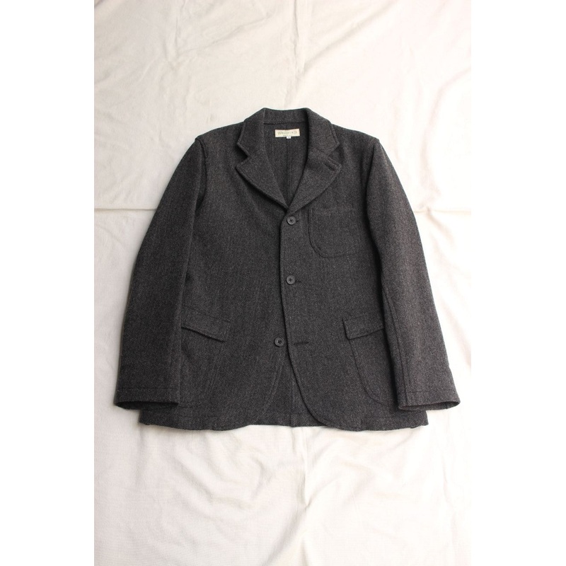 WORKERS / Lounge Jacket (Wool Cotton Tweed) 36