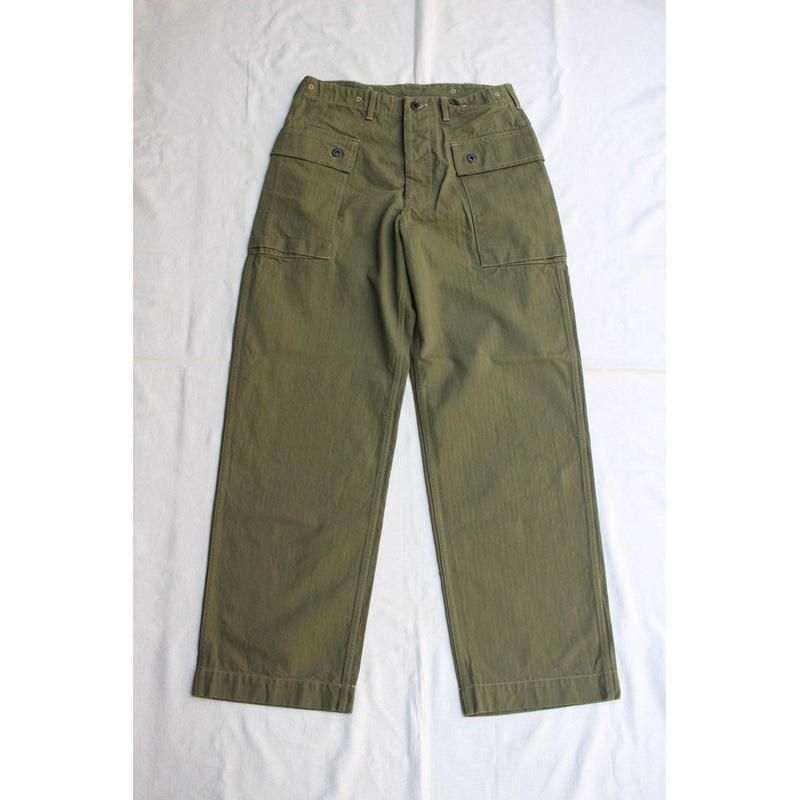 COLIMBO / TRENCH DIGGER USMC P-44 TROUSERS (ZA-0212,OLIVE) S / W30