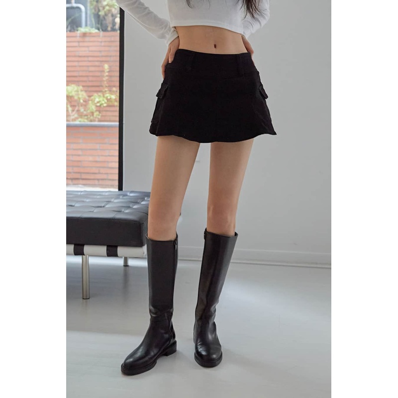 Flare Mini Skirt F1 Black M