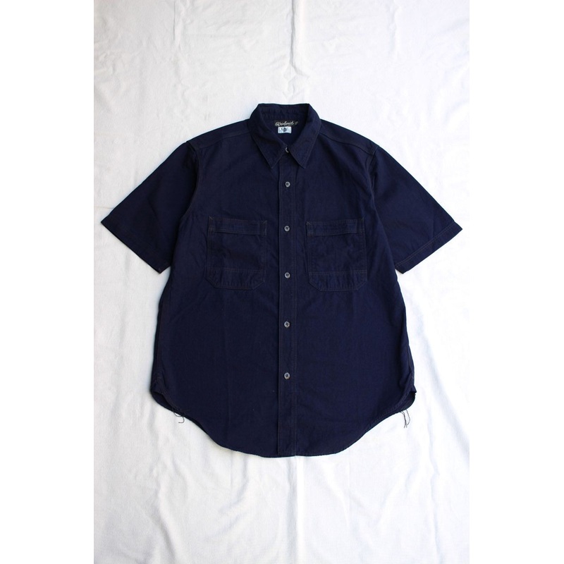 FREEWHEELERS / “Peace Valley” SHORT SLEEVE SHIRT (#2523006,NAVY) 14