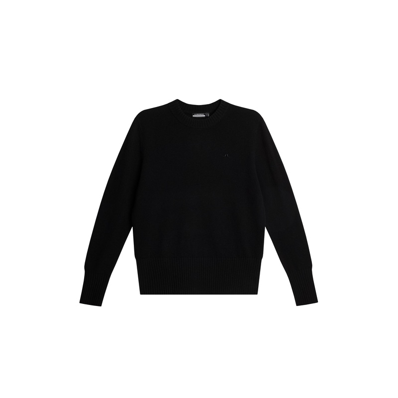 Mina Knitted Sweater / Black Black L