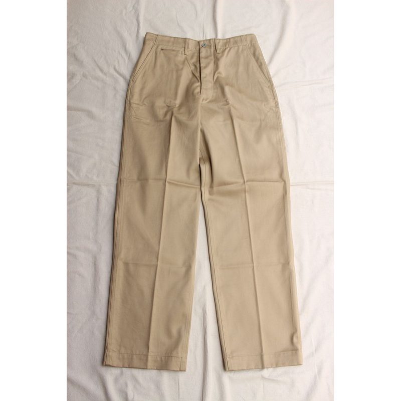 WORKERS / Officer Trousers, Vintage, Type 2 (Khaki No-1) 30 (No-Wash)