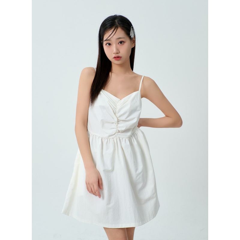 Lovely Mini Dress BM331 Light beige S/M