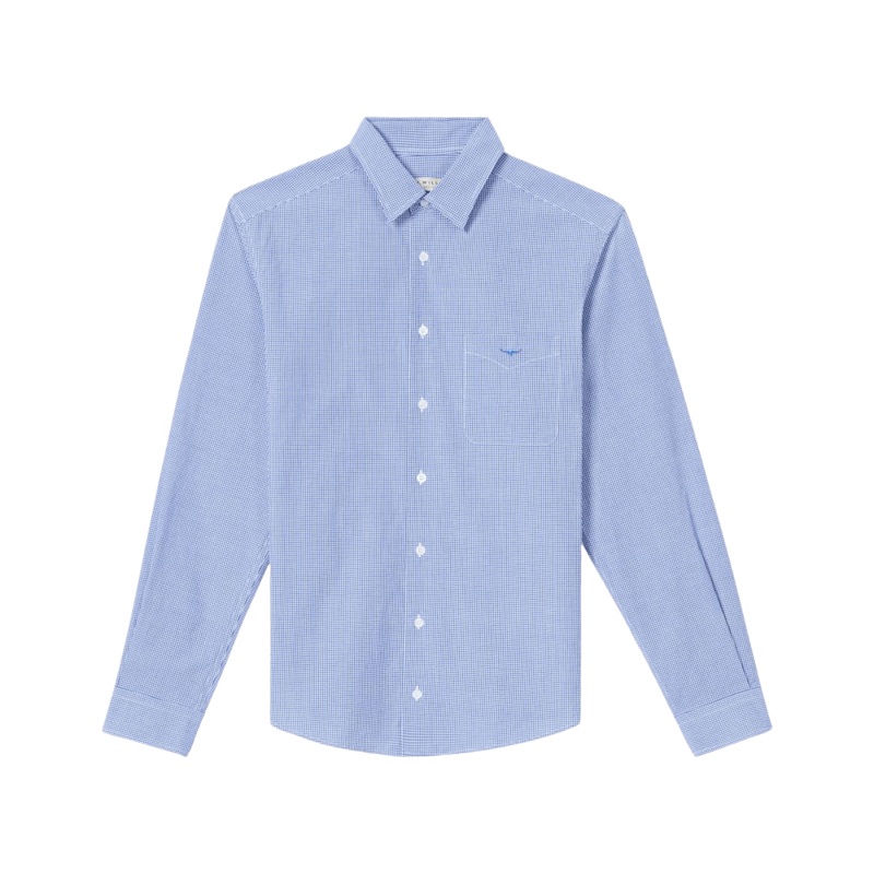R. M. Williams Coalcliff Long Sleeve Shirt Blue Medium