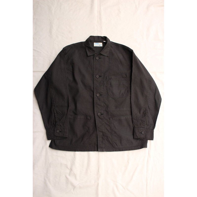 WORKERS / Summer Jacket (Charcoarl Linen Cotton) 38