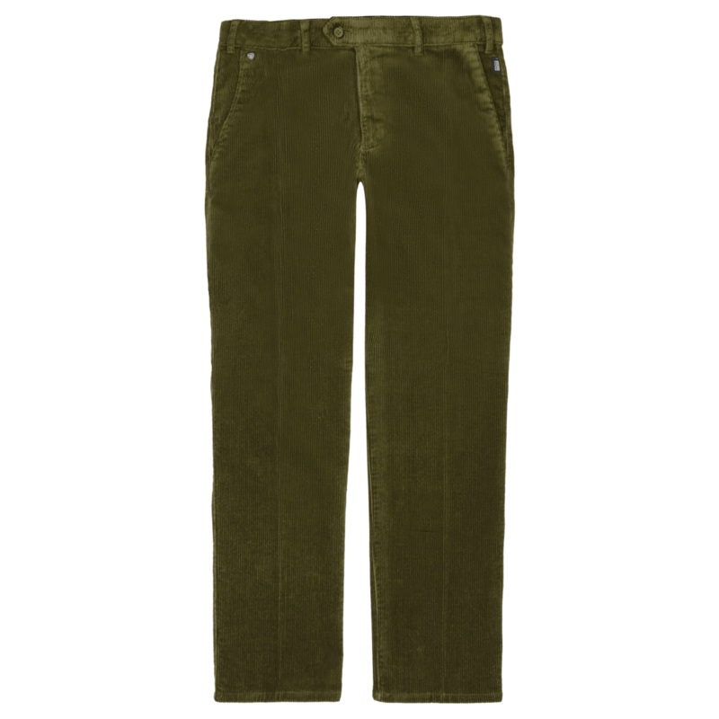Bruhl Parma B. Corduroy Trousers In Green Green 32 Regular
