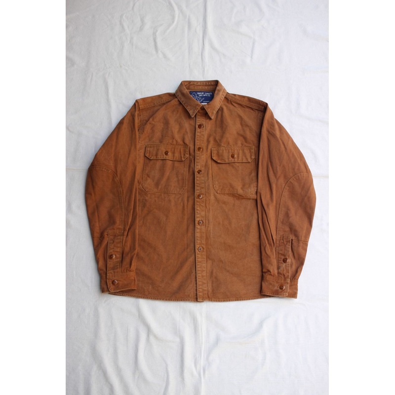FREEWHEELERS / “UPLANDER” SHIRT (#2423010,BROWN) S