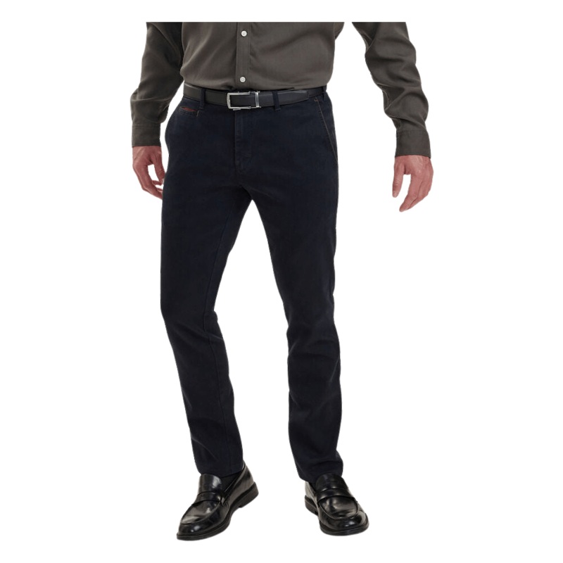 Sunwill Modern Cotton Chinos Navy 32 Regular