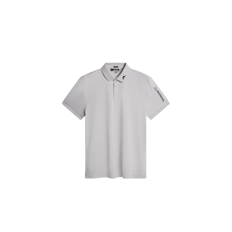 Tour Tech Slim Fit Polo / Light Grey Melange Light Grey Melange L