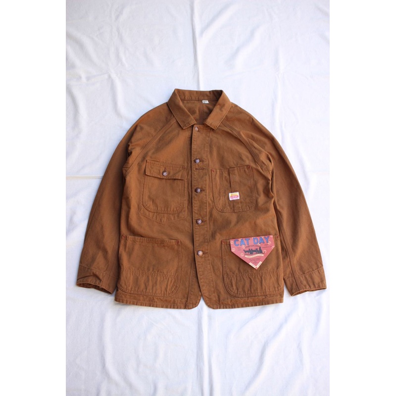 WORKERS / CAT DAY Coverall (Brown Duck) S