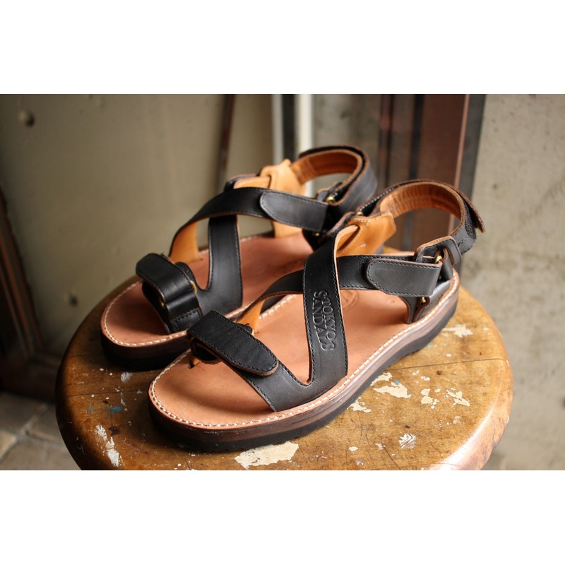 2014 modelTokyo Sandals / “X-type” (BLACK,TS-B04) US 6 / JP 24cm